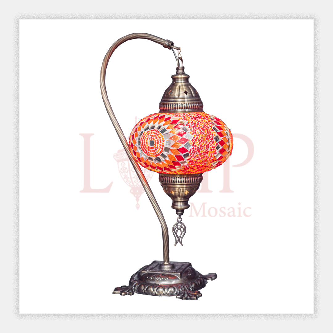 MOZAİK KARE MASA LAMBA 3